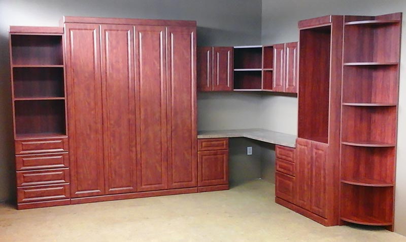 murphy bed office desk