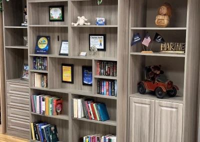 Library Style Murphy Bed