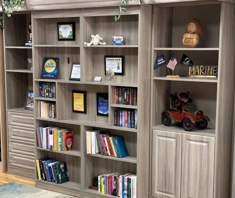 Library Style Murphy Bed