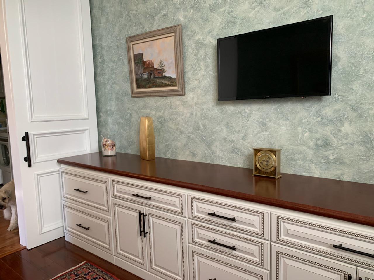 Cabinetry from Miller's Murphy Bed & Home Office