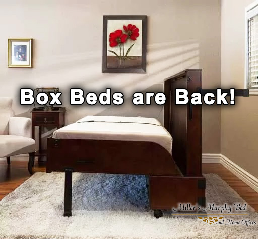 Miller's Bed in a Box is back, half open
