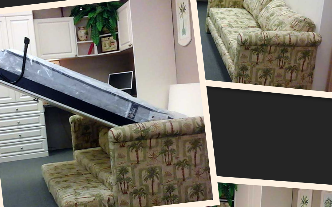 Say goodbye to clutter rooms and hello to our Murphy Beds.